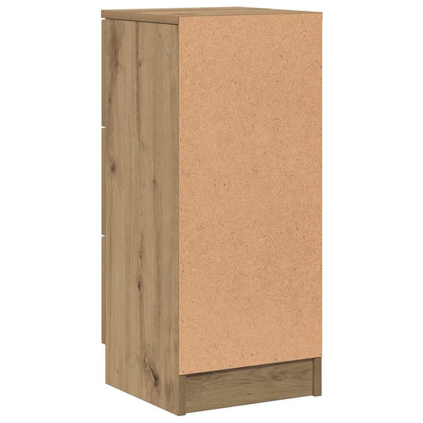 Senkit 2 kpl Artisan Oak 30x30x70 cm Engineered Wood