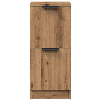 Senkit 2 kpl Artisan Oak 30x30x70 cm Engineered Wood