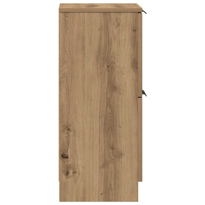 Artisan oak senkit Aftimia 30x30x70cm (2 kpl engineered wood)