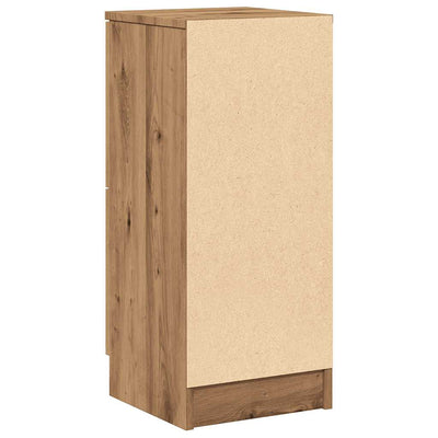Senkit 2 kpl Artisan Oak 30x30x70 cm Engineered Wood