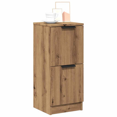 Senkit 2 kpl Artisan Oak 30x30x70 cm Engineered Wood