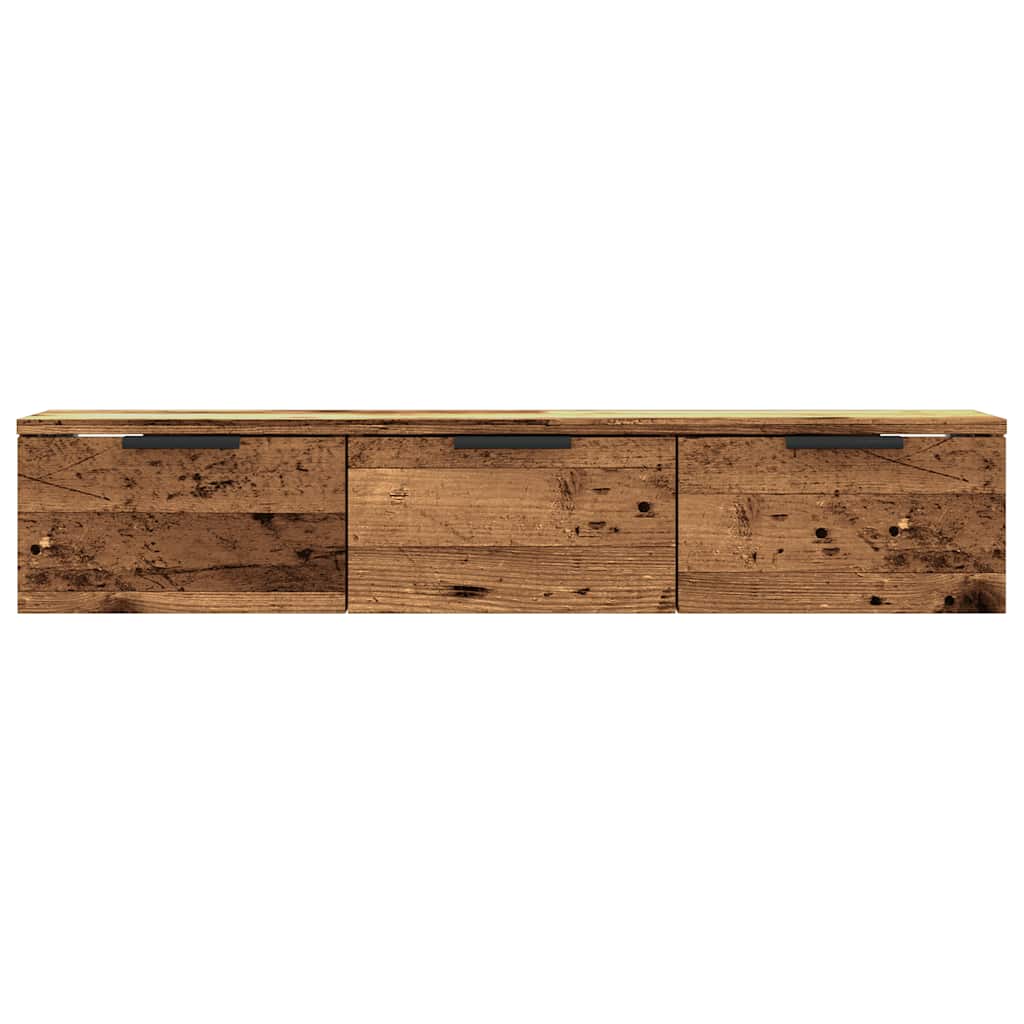 Vanha puu seinäkaappi Doricuta 102x30x20cm (puinen)