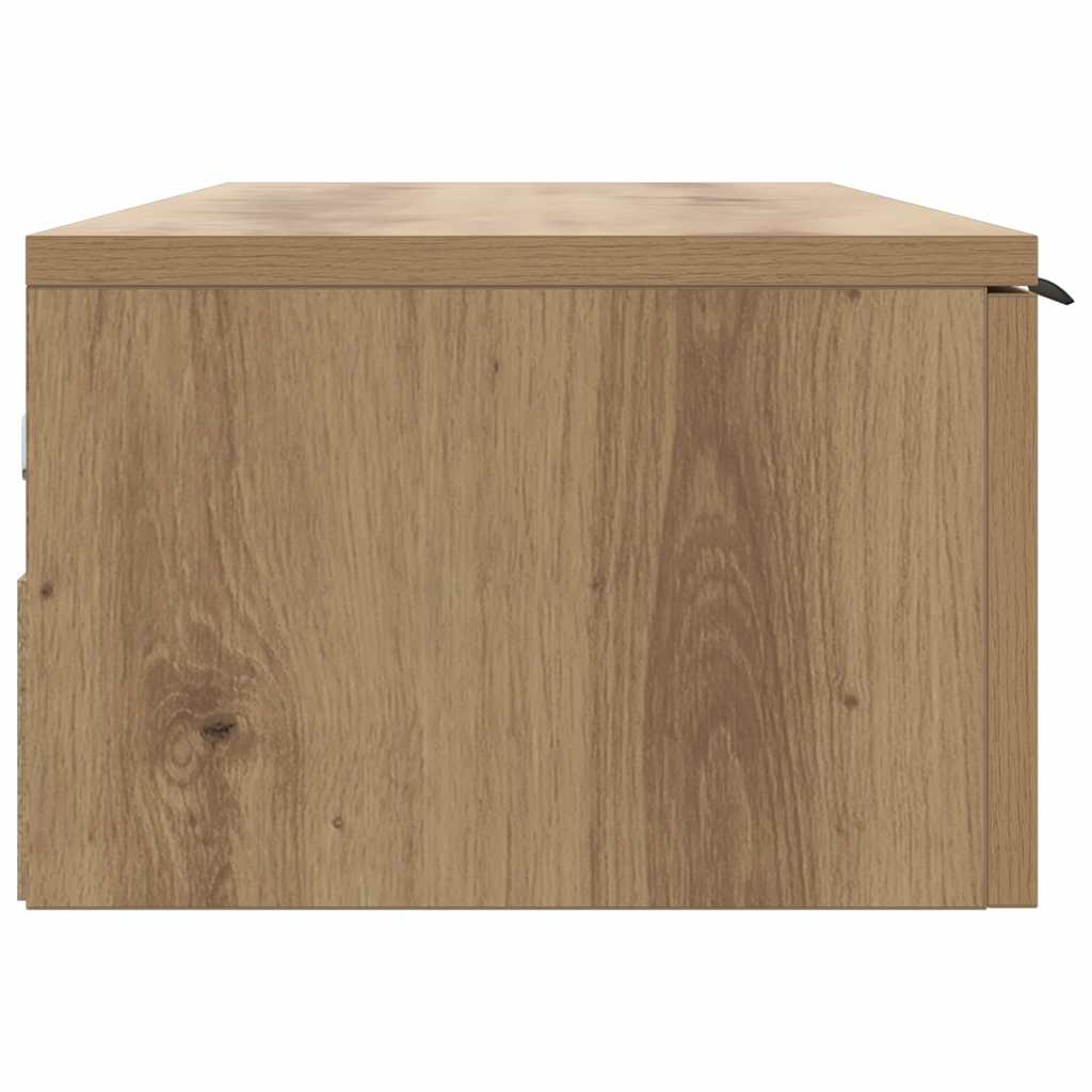 Artesaani tammi tv-seinäkaappi Doricuta 102x30x20cm (puinen)