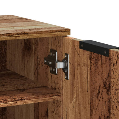 Kenkäkaappi Angelco 59x35x70cm (vanha puu, puinen)