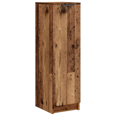 Kirjahylly vanha puu 29,5x35x100,5 cm lastulevy