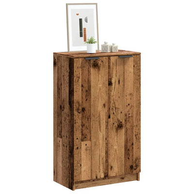 Kirjahylly vanha puu 59x35x100,5 cm lastulevy