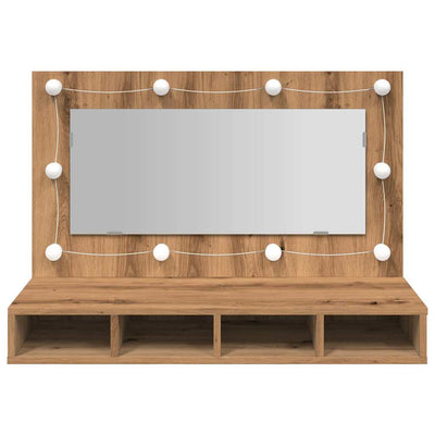 peilikaappi LEDillä Artisan Oak 90x31,5x62 cm