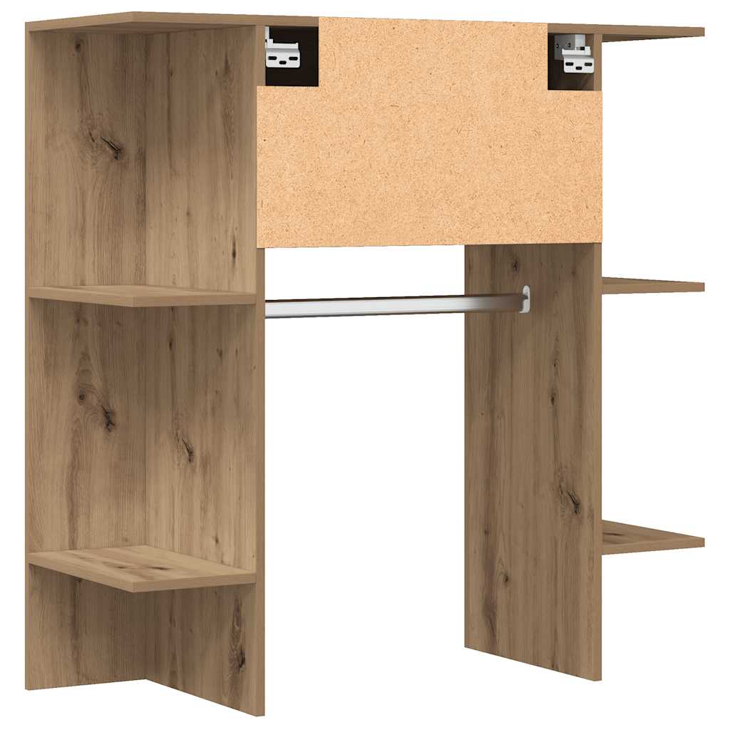 Käsityöläinen tammi eteisen kaappi Cubasa 97,5x37x99cm