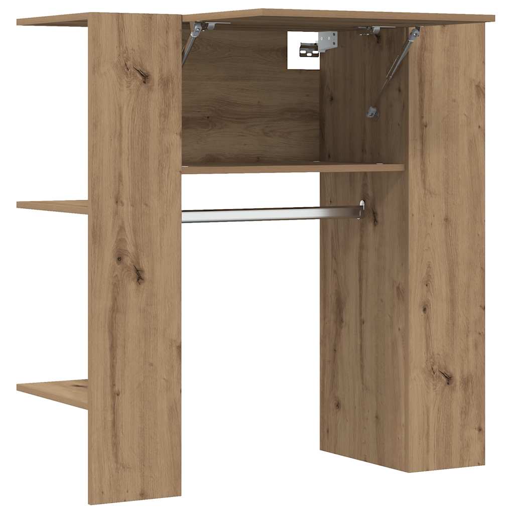 Käsityöläinen tammi eteisen kaappi Cubasa 97,5x37x99cm