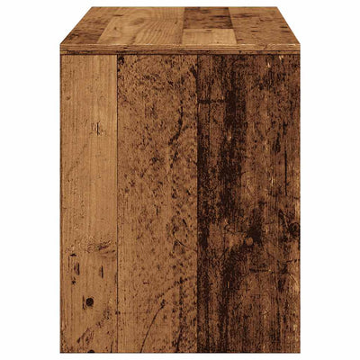 Meikkijakkara vanhaa puuta 70x35x45 cm tekninen puu