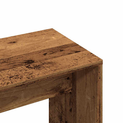Meikkijakkara vanhaa puuta 70x35x45 cm tekninen puu