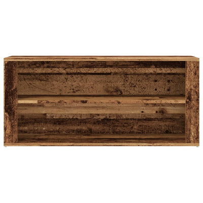 Kenkäteline vanha puu 100x35x45 cm tekninen puu