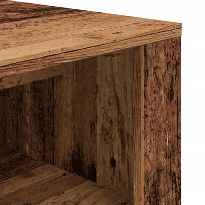 Kenkäteline vanha puu 100x35x45 cm tekninen puu