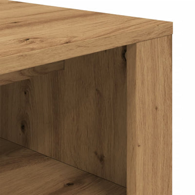Kenkäteline artesaani tammi 100x35x45 cm tekninen puu