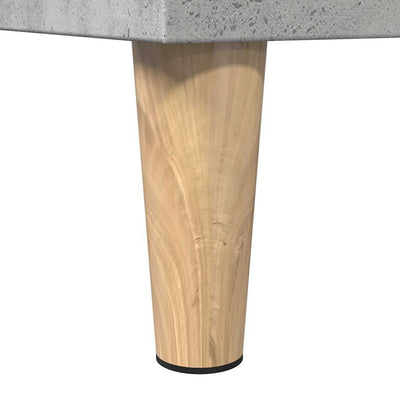 Betoninharmaa kylpyhuoneen kaappi Arturo 30x30x190cm (puinen)