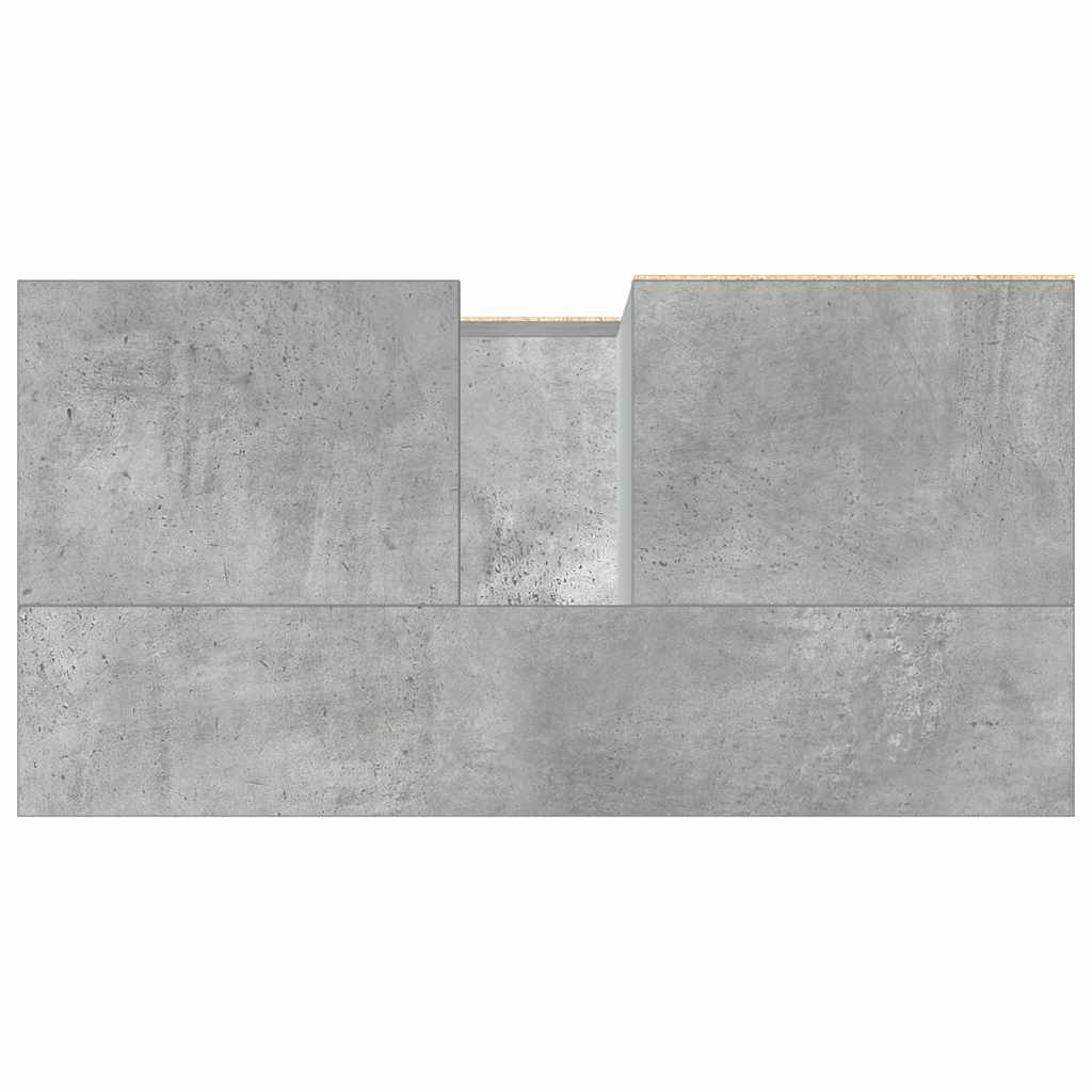 Harmaa pesuallaskaappi Calipso 65x33x60cm (suunniteltu puu)