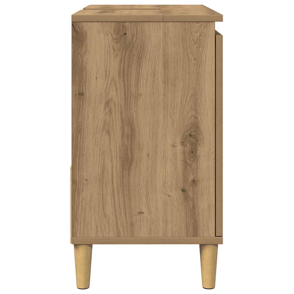 Artesaani tammi pesuallaskaappi Calipso 65x33x60cm (puinen)