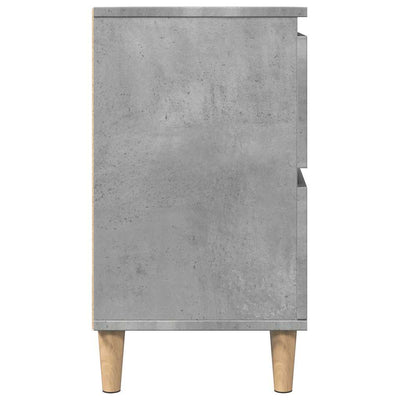 Pesuallaskaappi betoninharmaa 80x33x60 cm tekninen puu