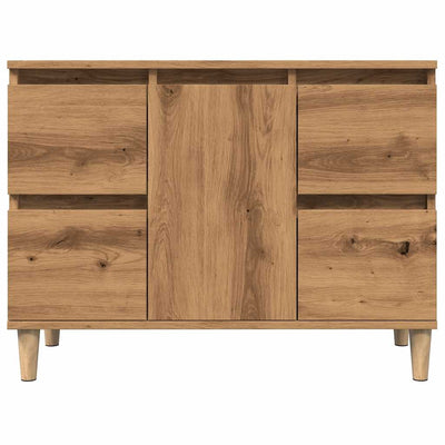Pesuallaskaappi käsityöläinen tammi 80x33x60 cm tekninen puu