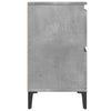 Pesuallaskaappi betoninharmaa 80x33x60 cm tekninen puu