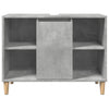 Kylpyhuoneen kaappi betoninharmaa 80x33x60 cm tekninen puu