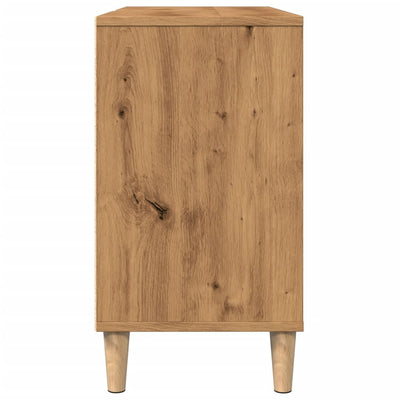 Kylpyhuoneen kaappi artesaani tammi 80x33x60 cm tekninen puu