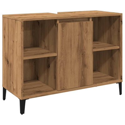 Pesuallaskaappi käsityöläinen tammi 80x33x60 cm tekninen puu