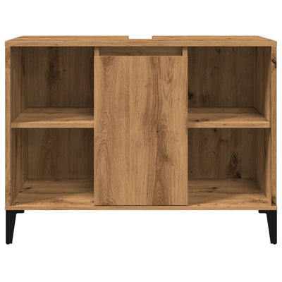 Pesuallaskaappi käsityöläinen tammi 80x33x60 cm tekninen puu