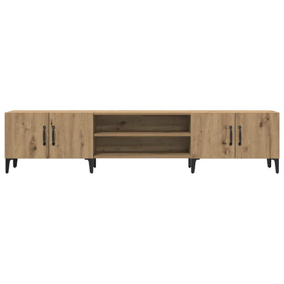 Artesaani tammi tv-taso Burnett 180x31,5x40cm (puinen)