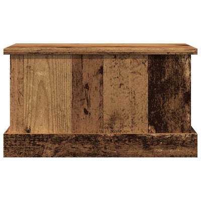 Säilytyslaatikko vanhaa puuta 30x50x28 cm tekninen puu