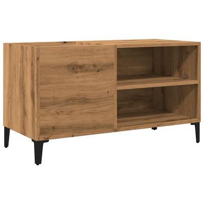 LP-levyjen säilytyskaappi artesaani tammi 84,5x38x48 cm puu