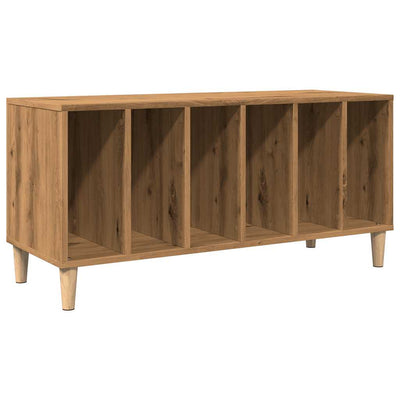 LP-levyjen säilytyskaappi tammi 100x38x48 cm tekninen puu
