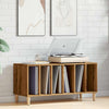 LP-levyjen säilytyskaappi tammi 100x38x48 cm tekninen puu