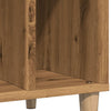 LP-levyjen säilytyskaappi tammi 100x38x48 cm tekninen puu