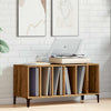 LP-levyjen säilytyskaappi tammi 100x38x48 cm tekninen puu
