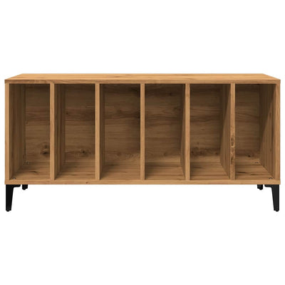 LP-levyjen säilytyskaappi tammi 100x38x48 cm tekninen puu