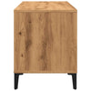 LP-levyjen säilytyskaappi tammi 100x38x48 cm tekninen puu