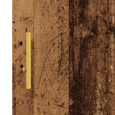 Vanha puu senkki Lupei 34,5x34x90cm (puinen)