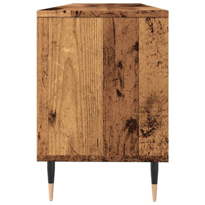 TV-taso vanhaa puuta 150x30x44,5 cm tekninen puu