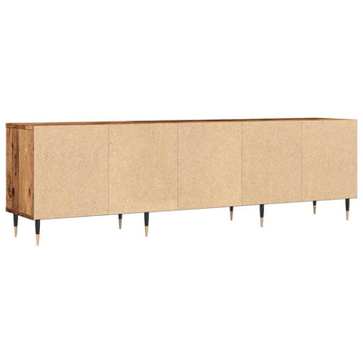 TV-taso vanhaa puuta 150x30x44,5 cm tekninen puu
