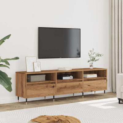 TV-taso käsityöläinen tammi 150x30x44,5 cm tekninen puu