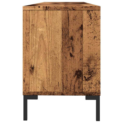 TV-taso vanhaa puuta 150x30x44,5 cm tekninen puu