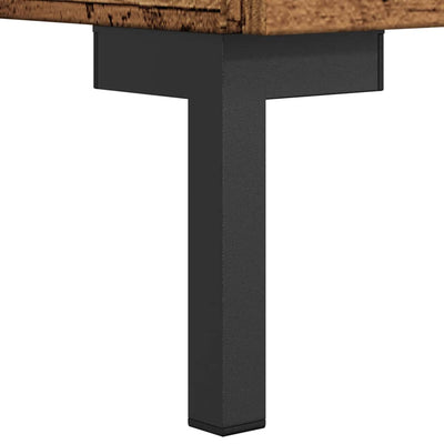 TV-taso vanhaa puuta 150x30x44,5 cm tekninen puu