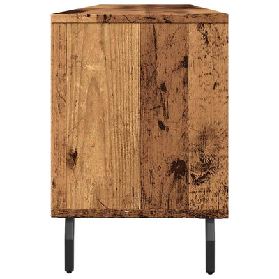 TV-taso vanhaa puuta 150x30x44,5 cm tekninen puu