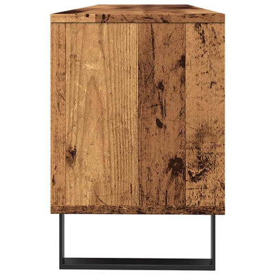 TV-taso vanhaa puuta 150x30x44,5 cm tekninen puu