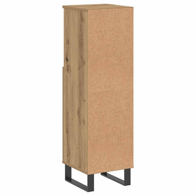 Artesaani tammi kylpyhuoneen kaappi Stancescu 30x30x100cm (puinen)