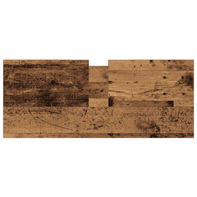 Vanha puu kylpyhuoneen kaappi Merlo 80x33x60cm (puinen)