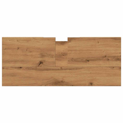 Kylpyhuoneen kaappi artesaani tammi 80x33x60 cm tekninen puu