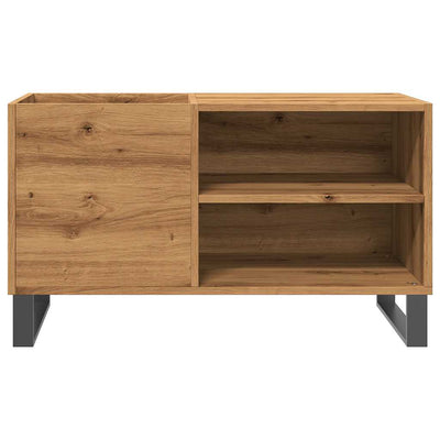 LP-levyjen säilytyskaappi artesaani tammi 84,5x38x48 cm puu