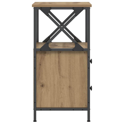 Yöpöytäkaappi artisan oak Ozun 34x35,5x70cm (engineered wood)